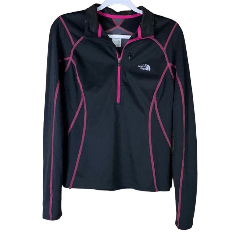 The North Face Flight Series Black Athletic Running Jacket Pink Size Medium